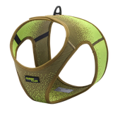 Cloud7_Aktiv_V3_Knit_Khaki_Neon_Green_koiran_valjaat_Hauva