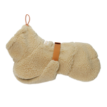 PAIKKA_Sherpa_koiran_takki_Taupe_Hauva